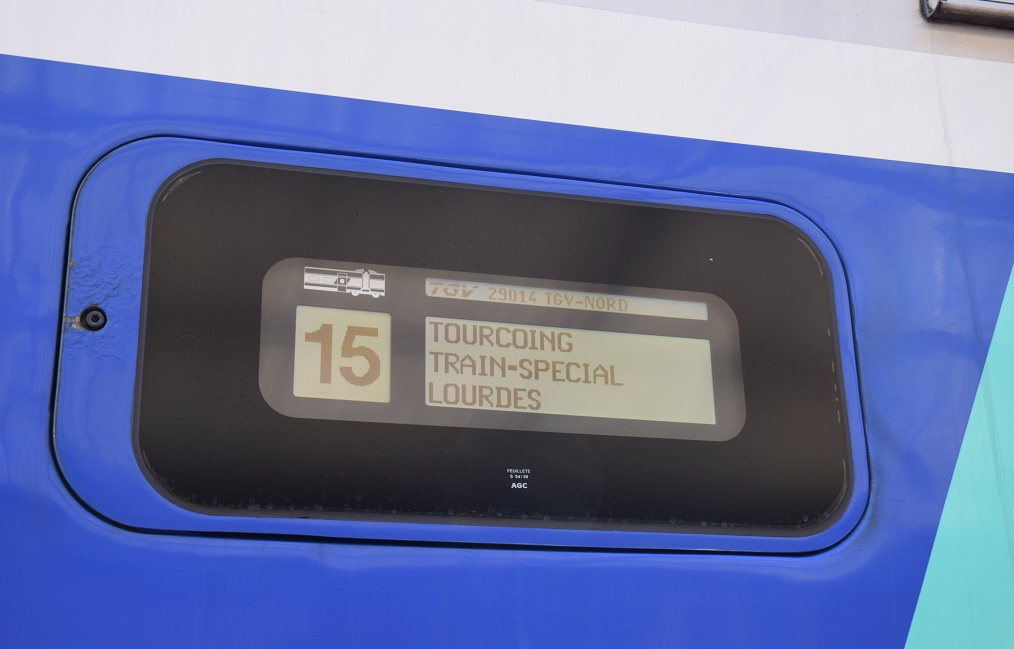 depart Lourdes train special