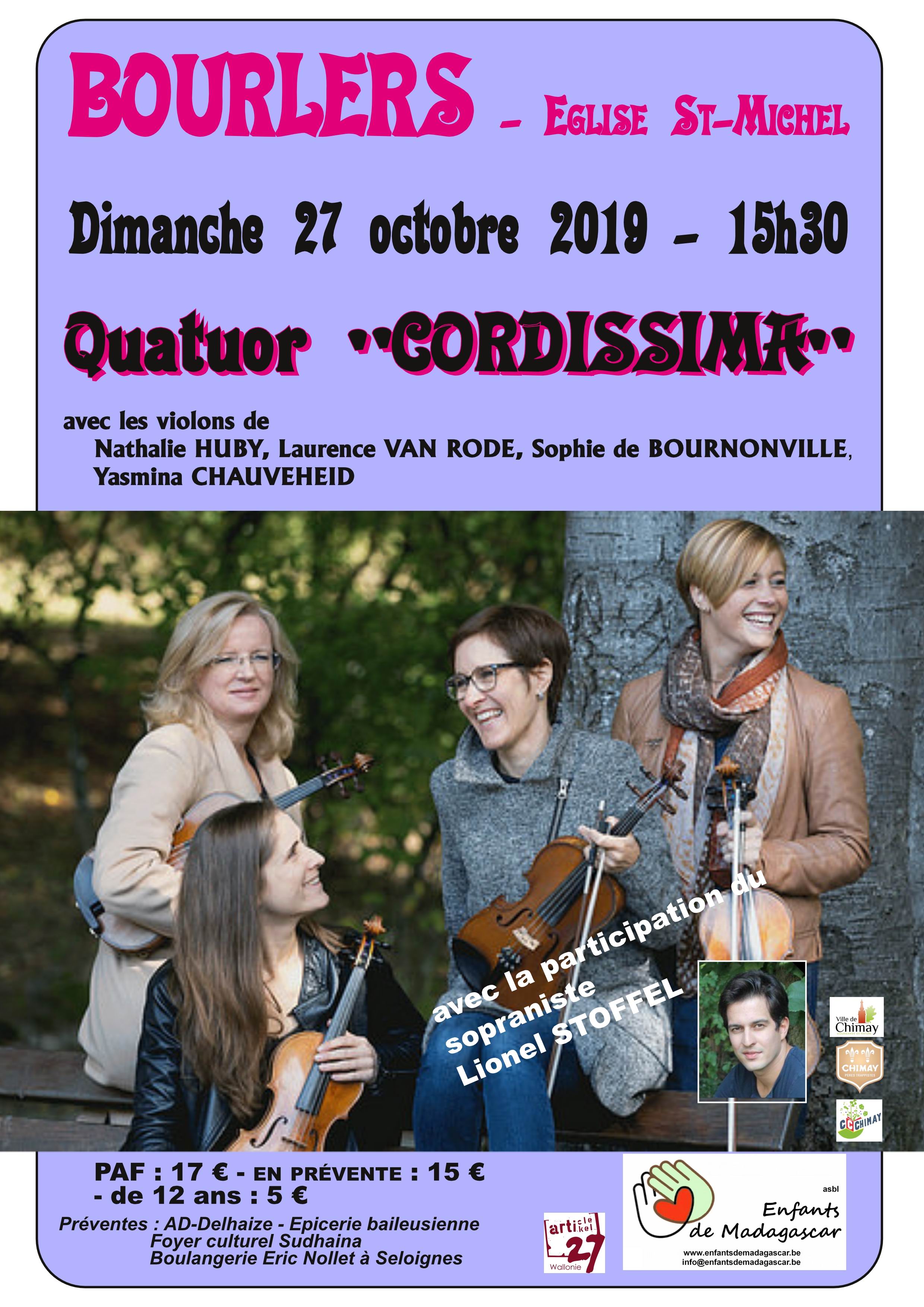 2019 10 27 Concert Quatuor