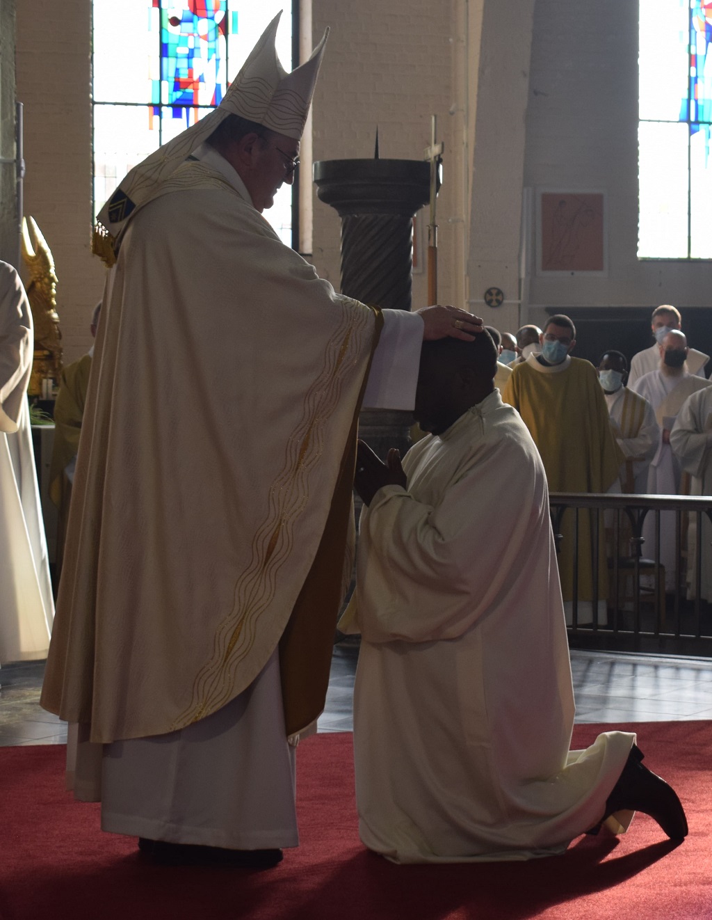 Ordination diaconale Jean Laurent Nlasa Saint Ghislain 15