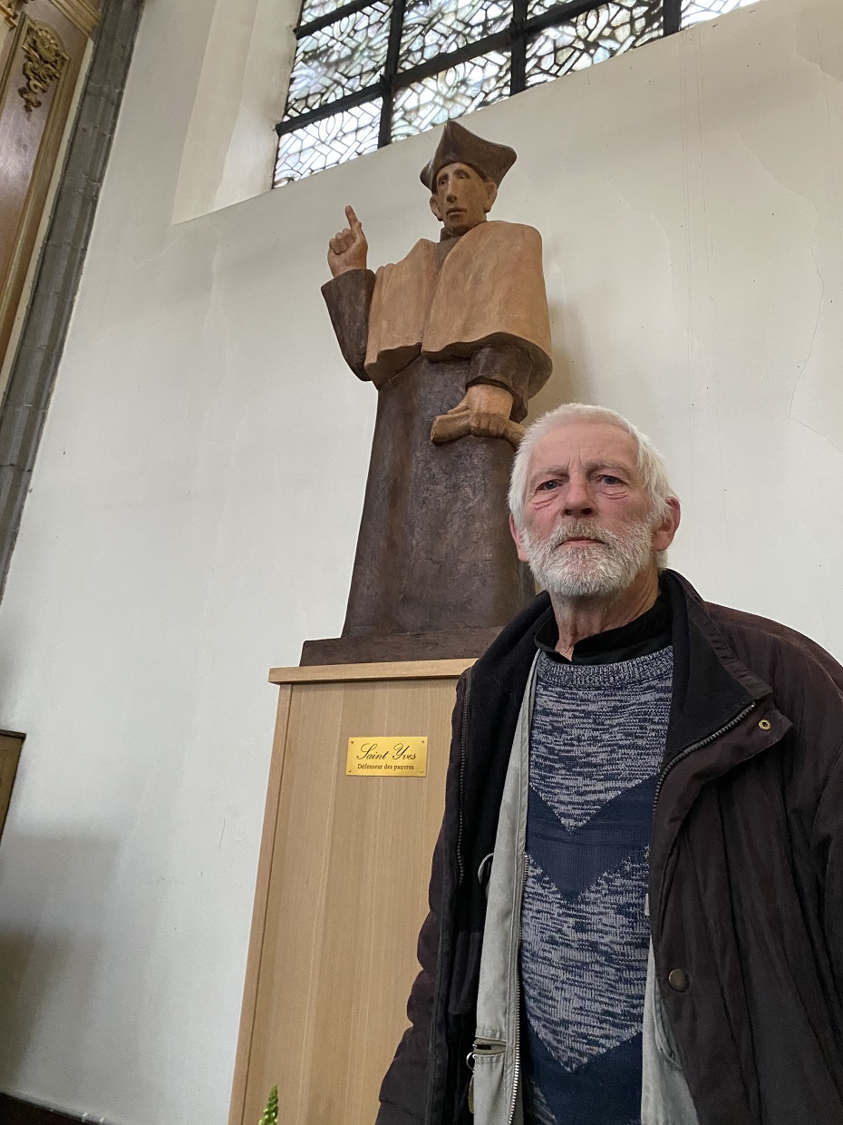 Statue saint Yves Mons c Gisele Marechal 2